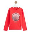 in extenso t-shirt manches longues basketball garçon