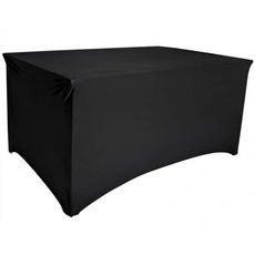 Housse nappe pour table pliante 180cm Werkapro Noire
