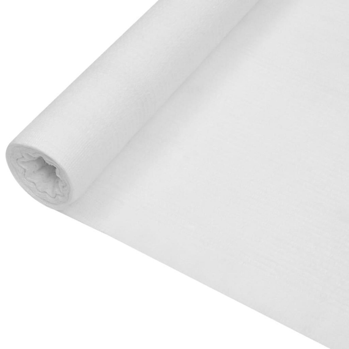 VIDAXL Filet brise-vue Blanc 3,6x25 m PEHD 195 g/m^2