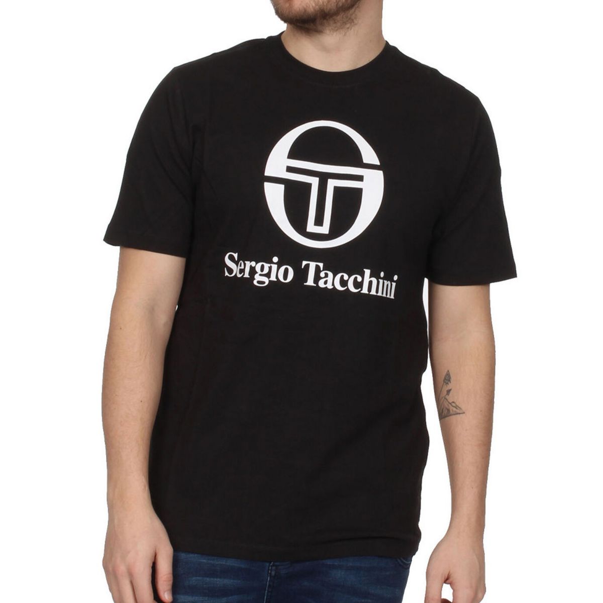 SERGIO TACCHINI T-shirt Noir Homme Sergio Tacchini Chiko