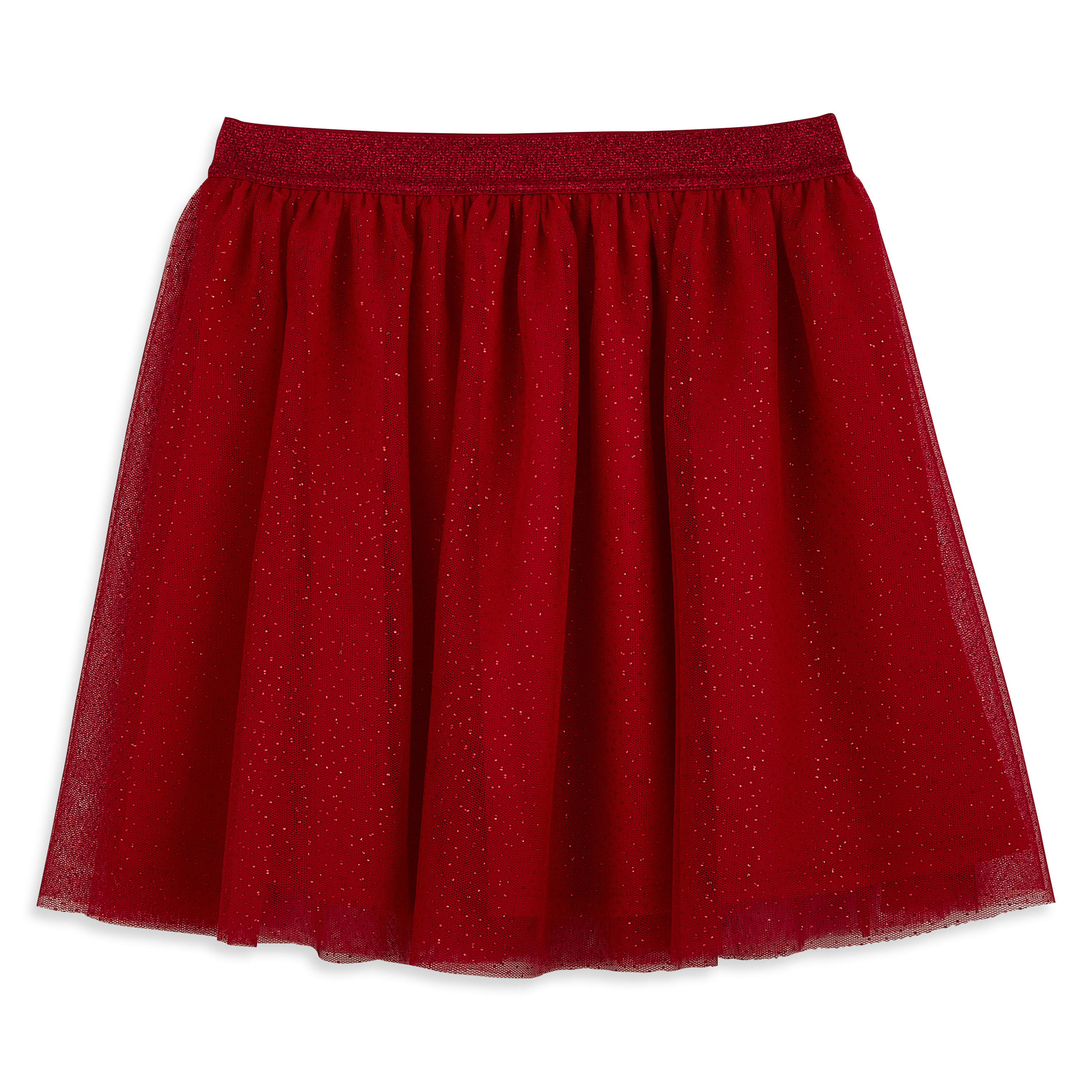 INEXTENSO Jupon tulle rouge fille pas cher Auchan