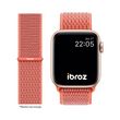 ibroz bracelet apple watch nylon loop 38/40/41mm orange