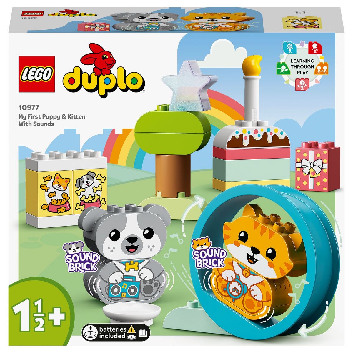 LEGO DUPLO 10941 Le Train d’anniversaire de Mickey et Minnie Jouet  pour Enfant de 2 ans pas cher 