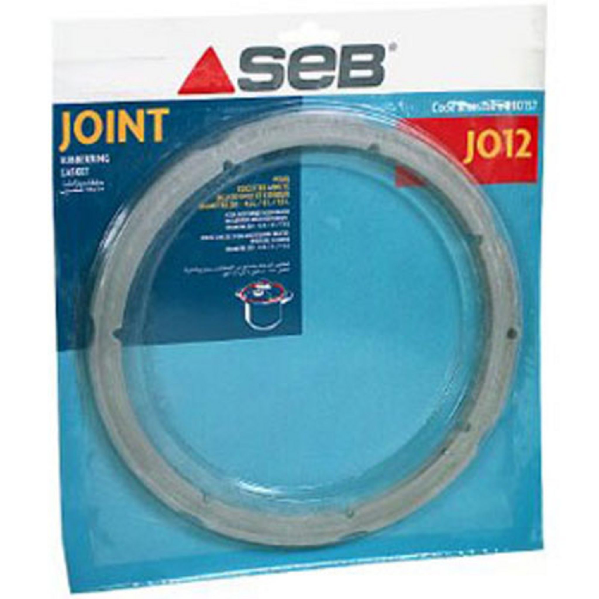 SEB Joint pour autocuiseur inox delicio 4,5l-6l-7,5l diamètre