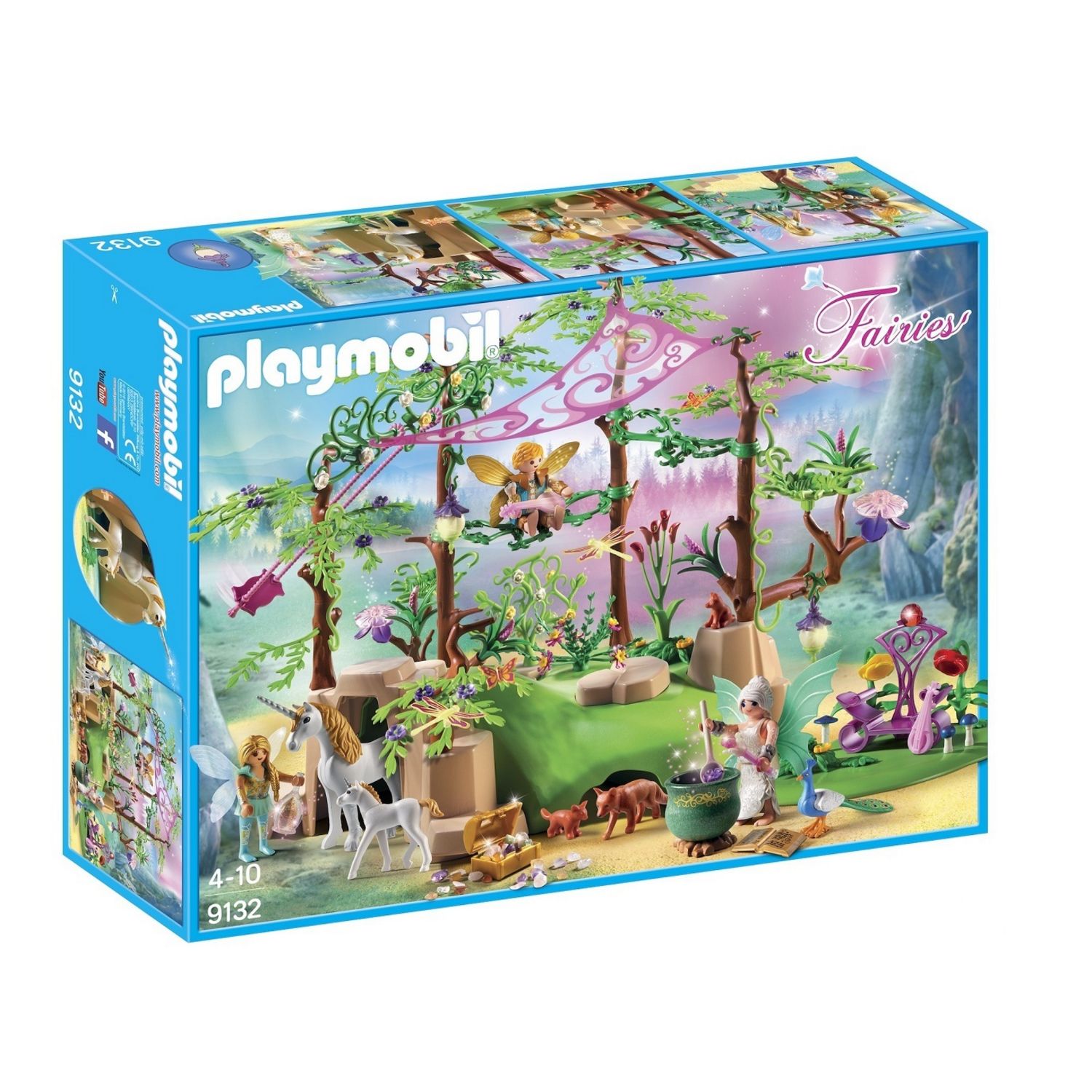 playmobil bébé vert champignon