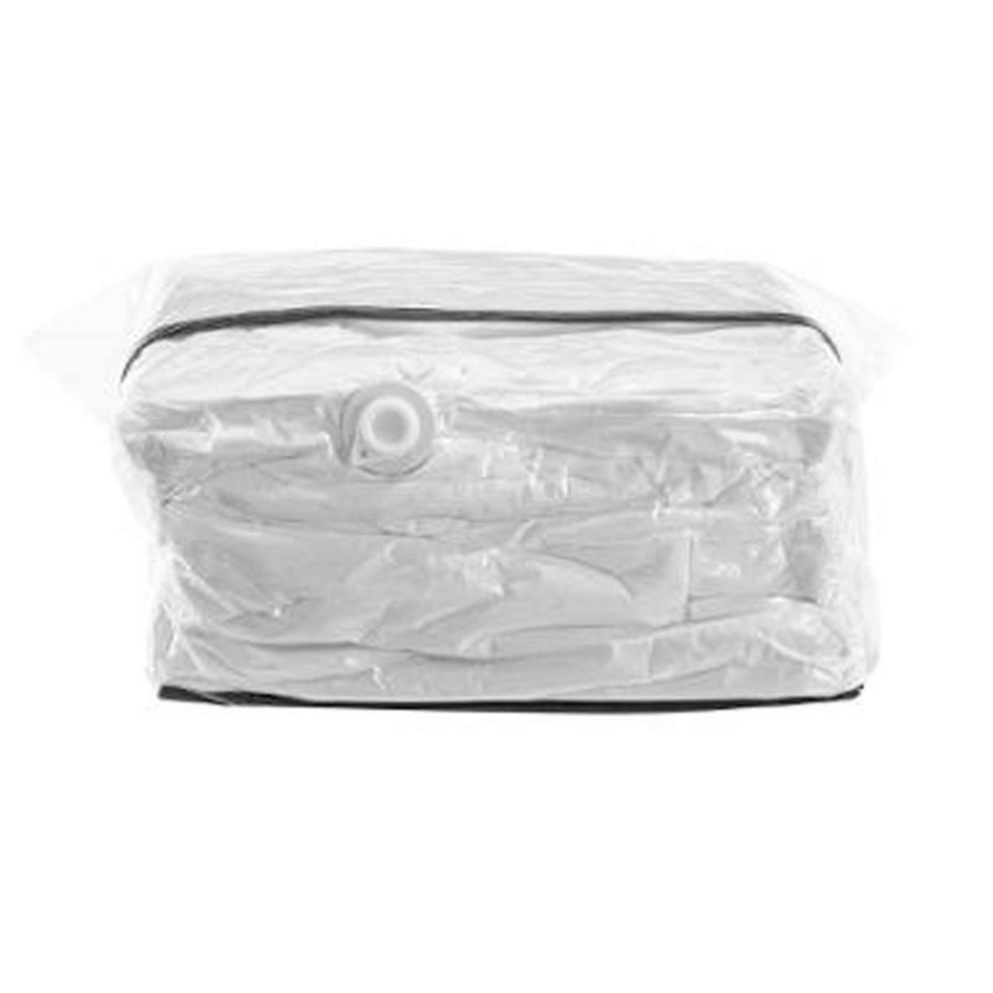 Sac de Rangement Compresseur Cube 80cm Transparent pas cher