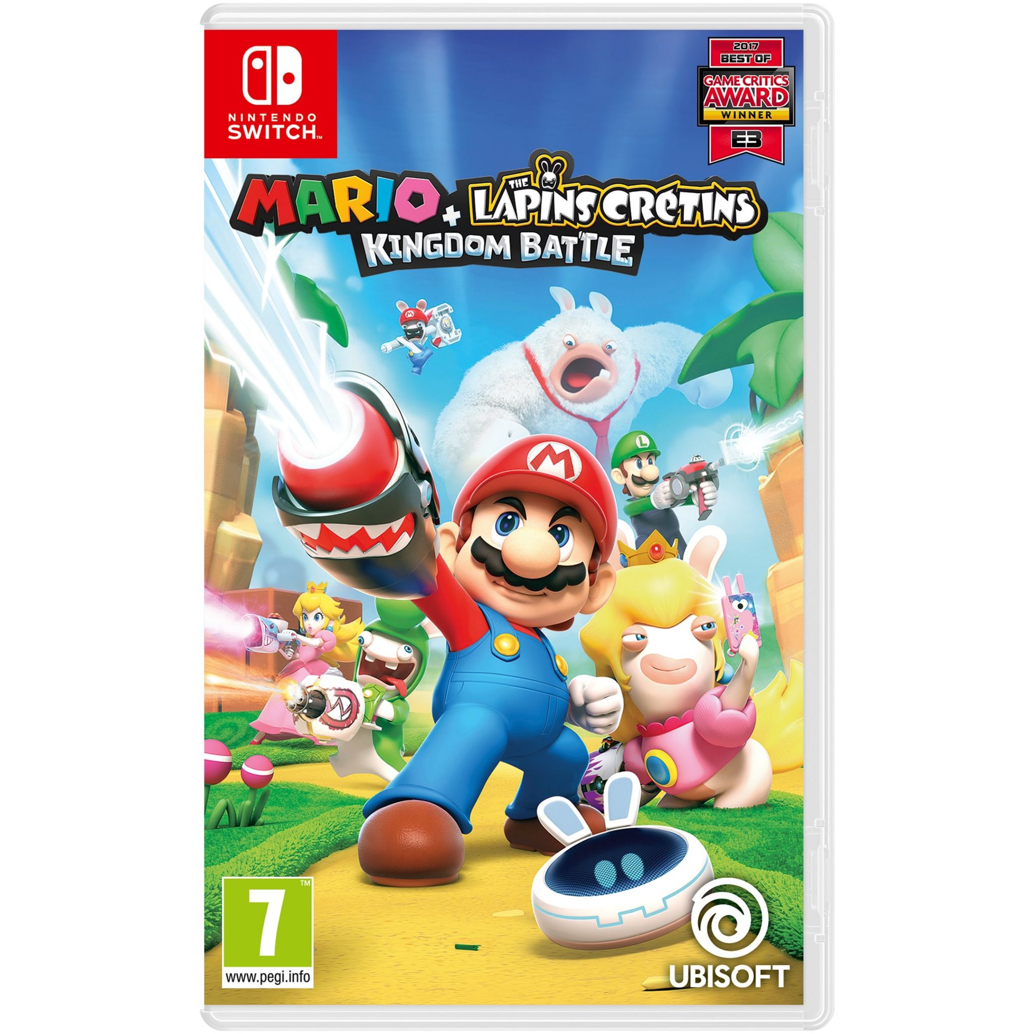 Mario + Les Lapins Cretins Kingdom Battle sur SWITCH, tous les