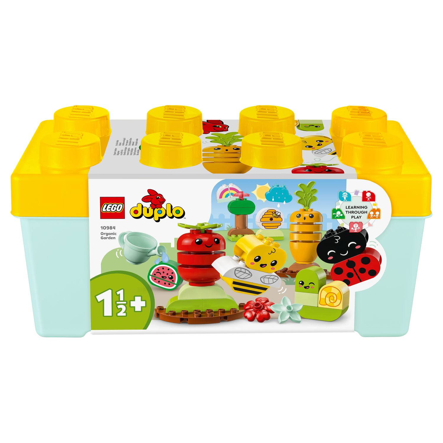 LEGO DUPLO 10982 - Le tracteur des fruits et légumes, Jouet à Empiler et à  Trier par Couleur pour les Bébés et Enfants Âgés de 1,5 à 3 Ans, Jeu  Éducatif pas cher 