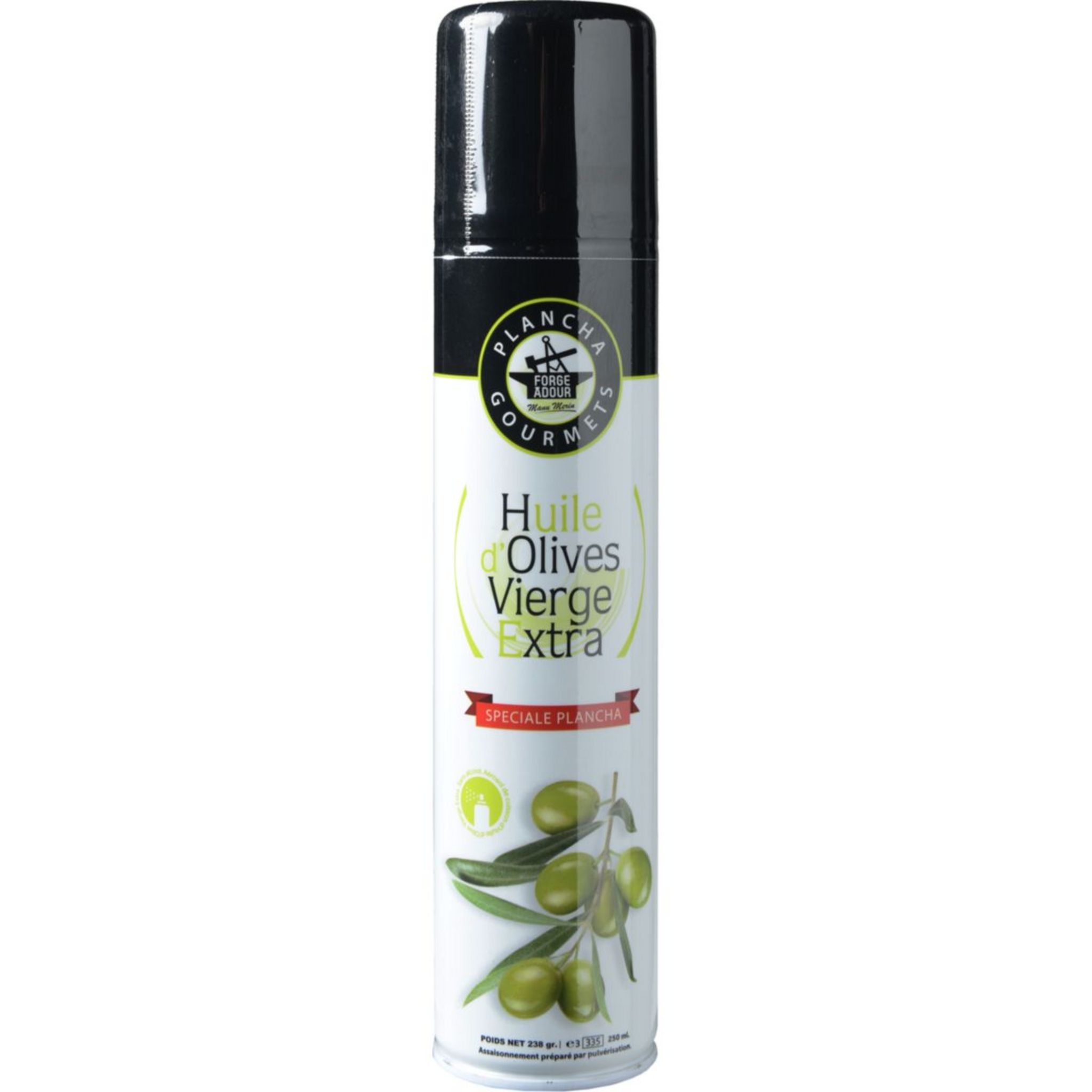 FORGE ADOUR Huile d'olive plancha Spray huile d'olive 250 mL pour plancha  pas cher 