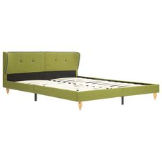 280711 Bed Frame Green Fabric 150x200 cm (UK/NO/IE/FI/DE/FR/NL only)