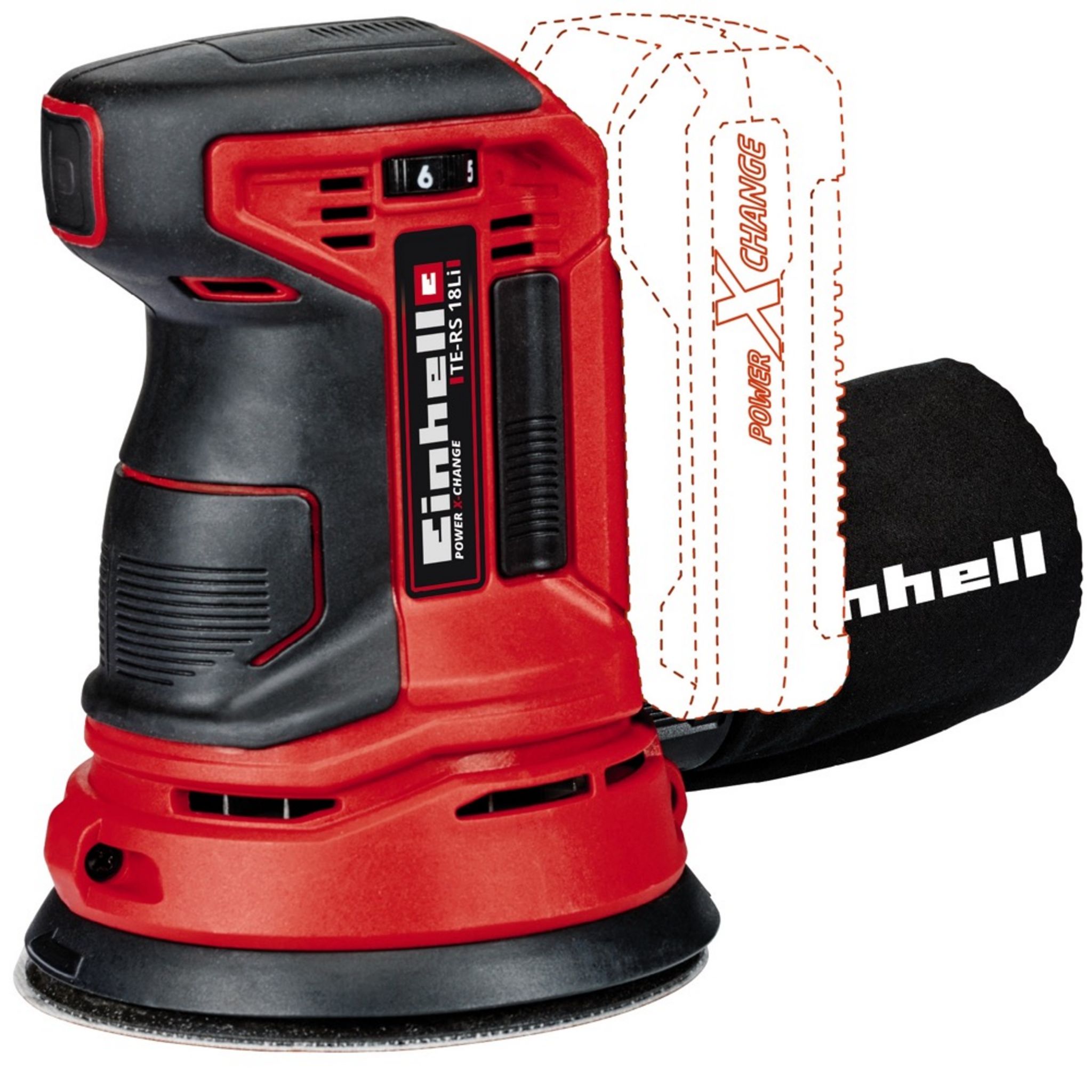 Einhell Ponceuse TE-OS 18/150 Rouge