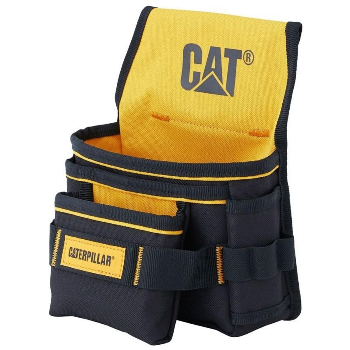 caterpillar Sacoche à outils Caterpillar 5 poches Polyester 600D / PVC légère