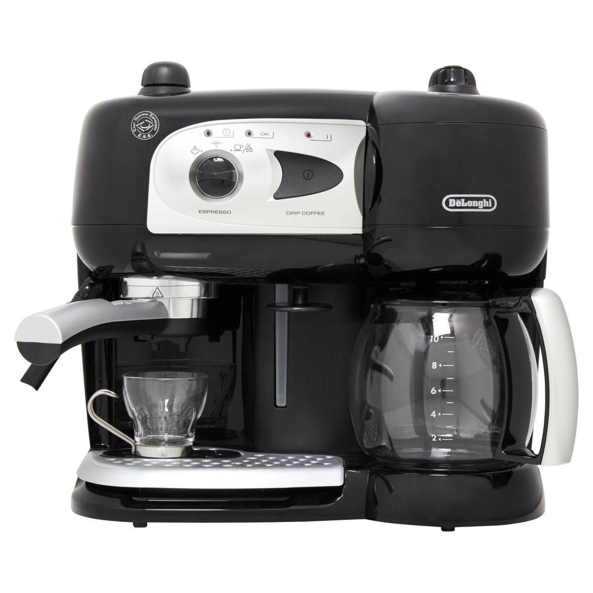 DELONGHI Expresso combiné cafetière BCO 261B.1 pas cher - Auchan.fr