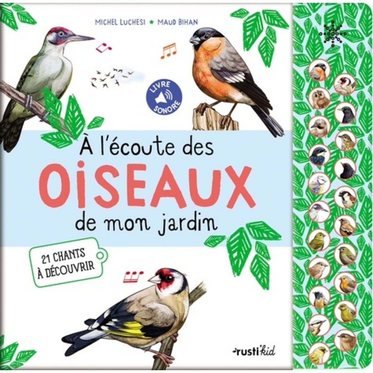 A L ECOUTE DES OISEAUX DE MON JARDIN CHANTS A DECOUVRIR Luchesi Michel Pas Cher Auchan Fr