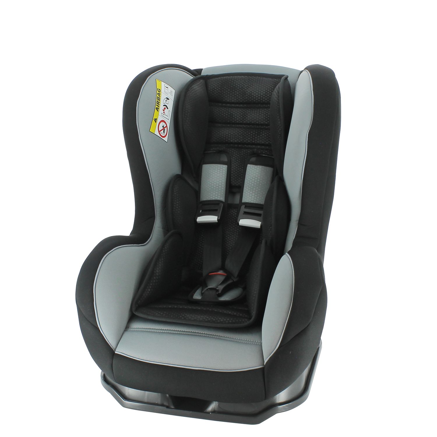 AUCHAN BABY Rehausseur auto bébé groupe 1/2/3 A30 gris pas cher 