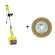 GLORIA Brosse électrique multibrush avec une brosse à joints fils en acier