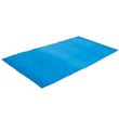 Tapis de sol bleu pour piscine Summer Waves 3 x 5,74 m pour piscine Ø 2x3, 2x4, 2,74 x 5,49 m