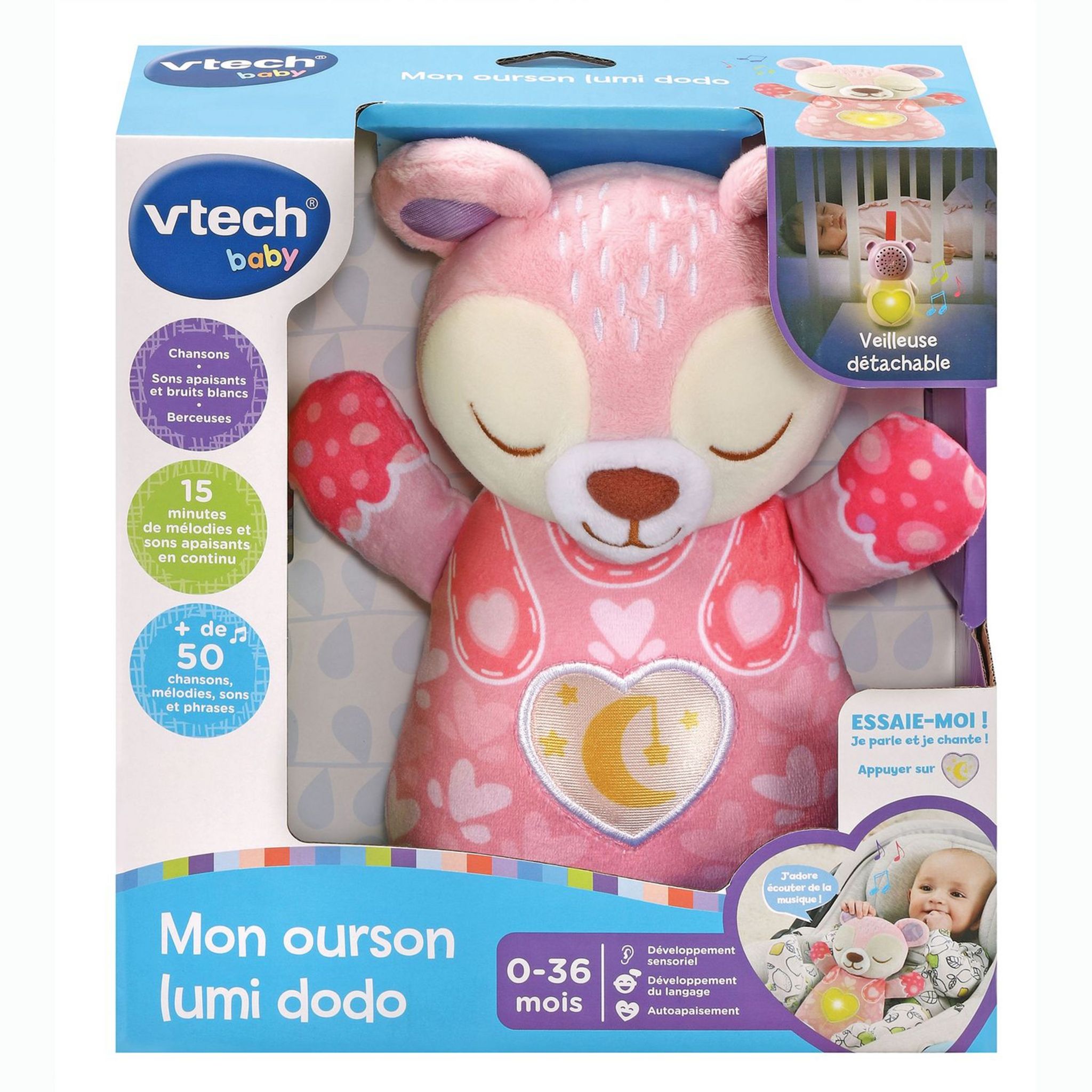 VTech Lumi veilleuse nuit enchantée - Version française Naissance+