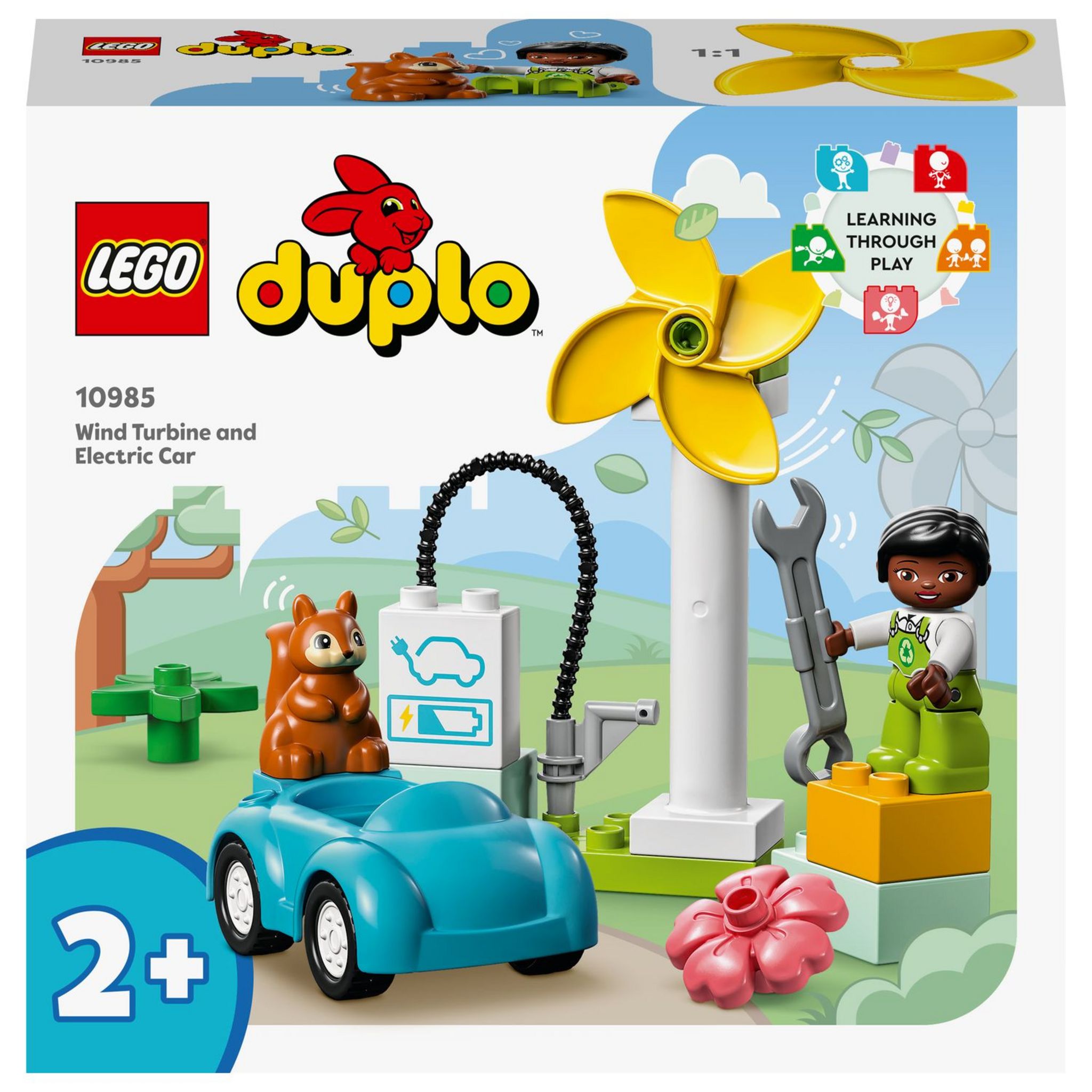 LEGO 10988 Duplo Le Voyage en Bus, Jouet Éducatif pour Développer