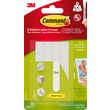 CENTRALE BRICO Lot de 24 languettes adhésives Cadres fins COMMAND, blanc