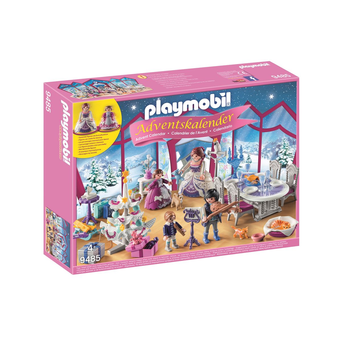 PLAYMOBIL 9485 - Calendrier de l'Avent Bal de Noël pas cher