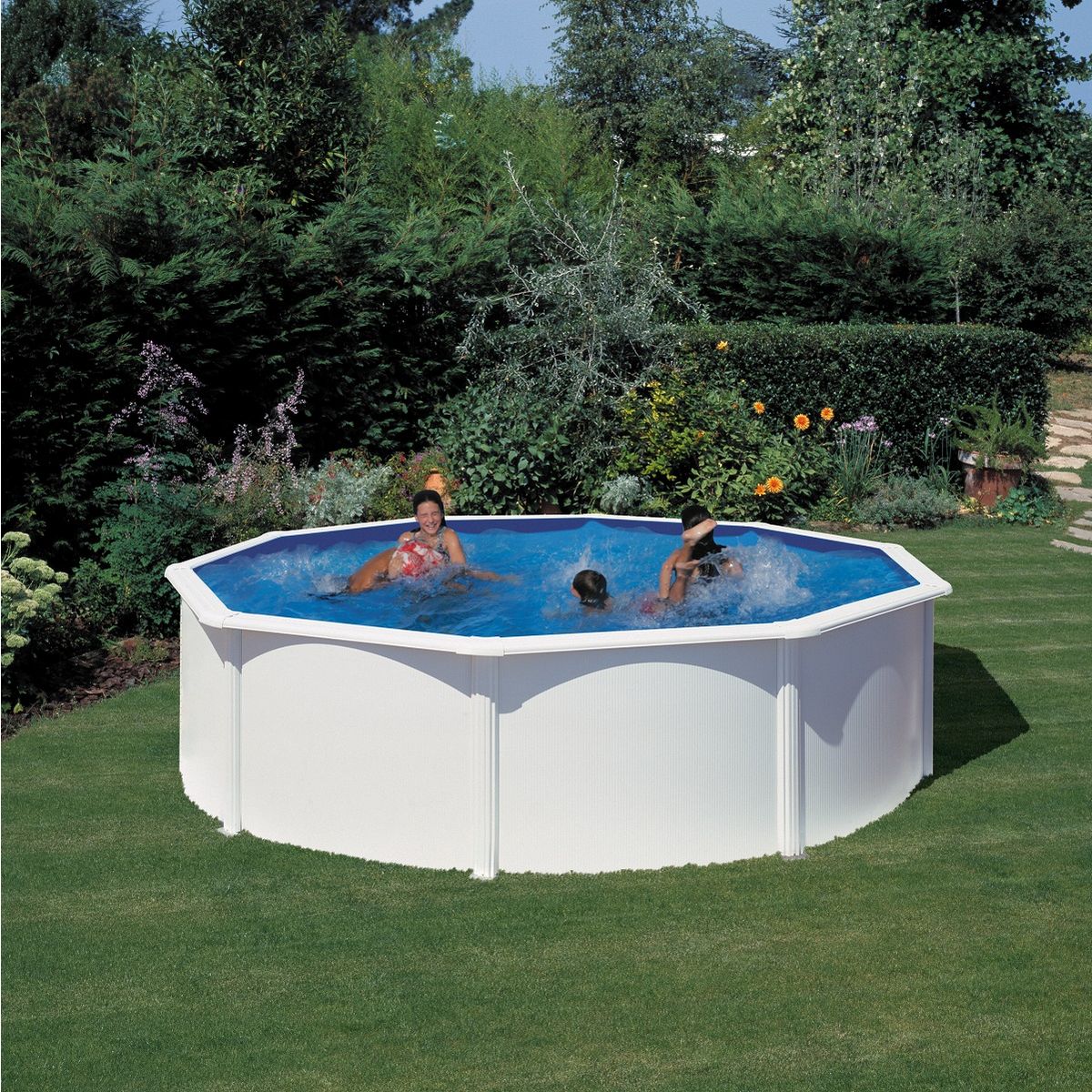 Liner piscine ronde uni GRE - Liner Piscine Hors sol - Piscine Shop