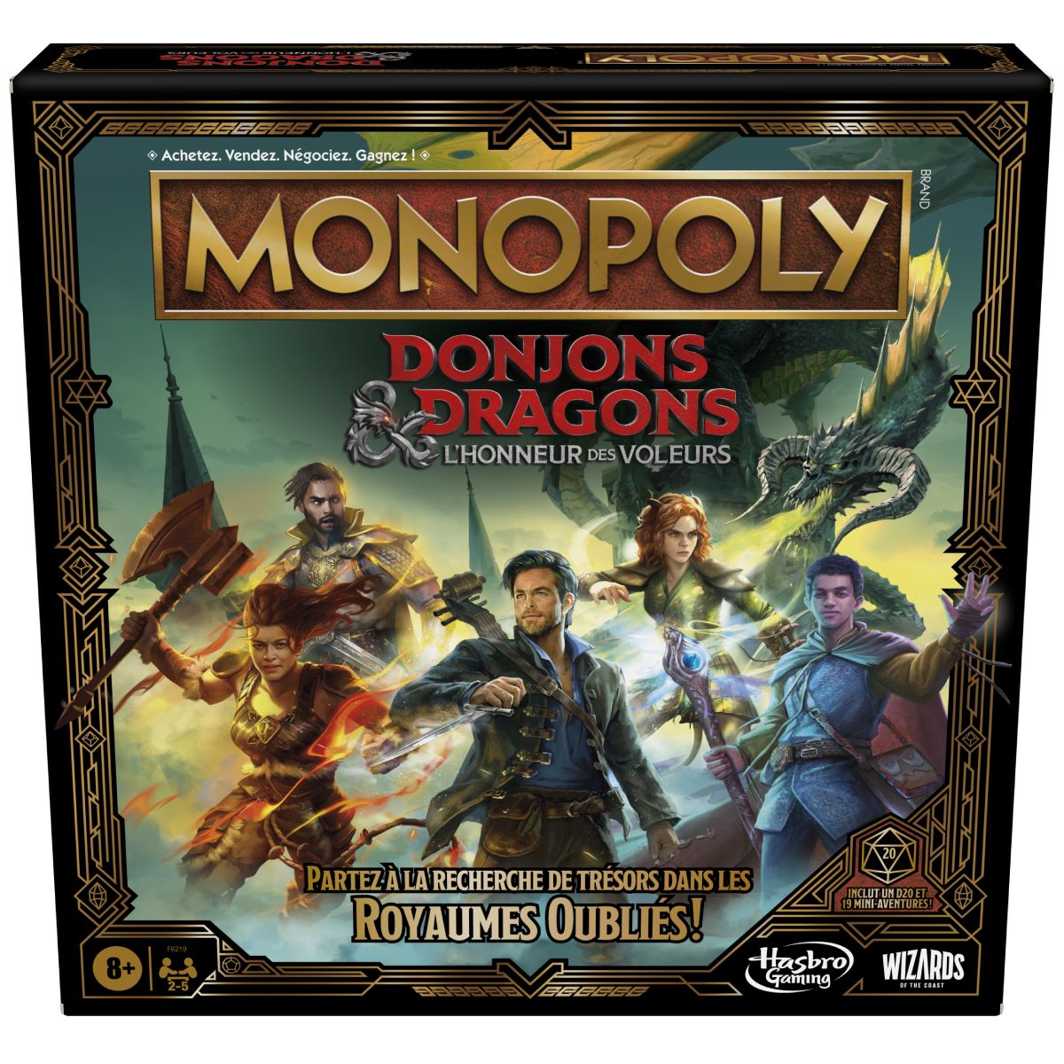 Jeu Monopoly Donjons et Dragons