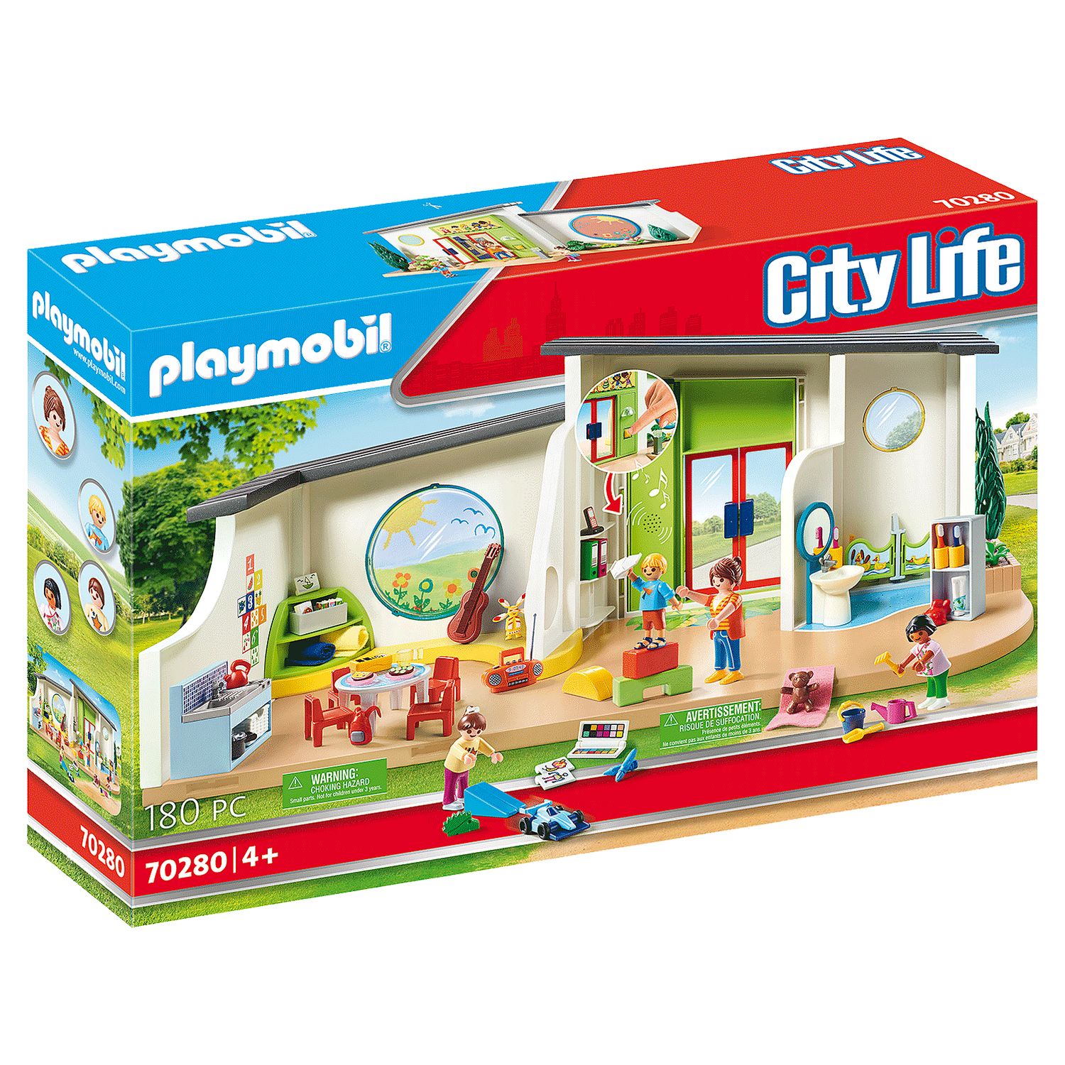 Playmobil Parc de jeux et enfants 70281 - En promotion chez Auchan