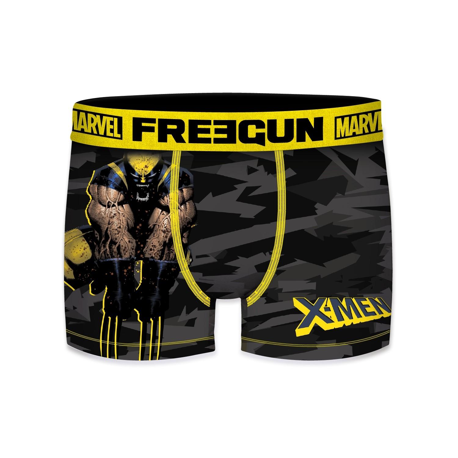 FREEGUN Boxer homme X MEN Camou pas cher Auchan