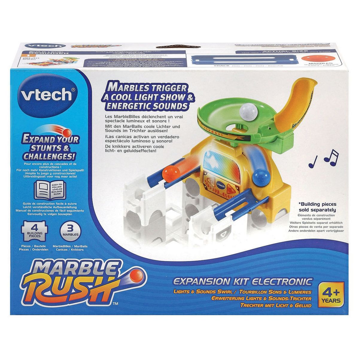 VTech - Circuit à Billes Marble Rush- Ultimate Set Electronic XL100E