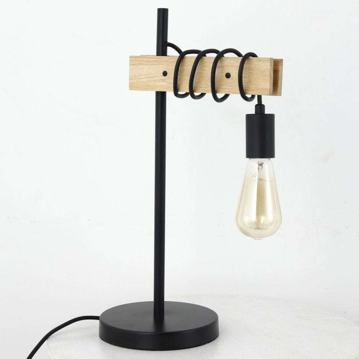 Paris Prix Lampe à Poser Design  Ryanha  48cm Noir