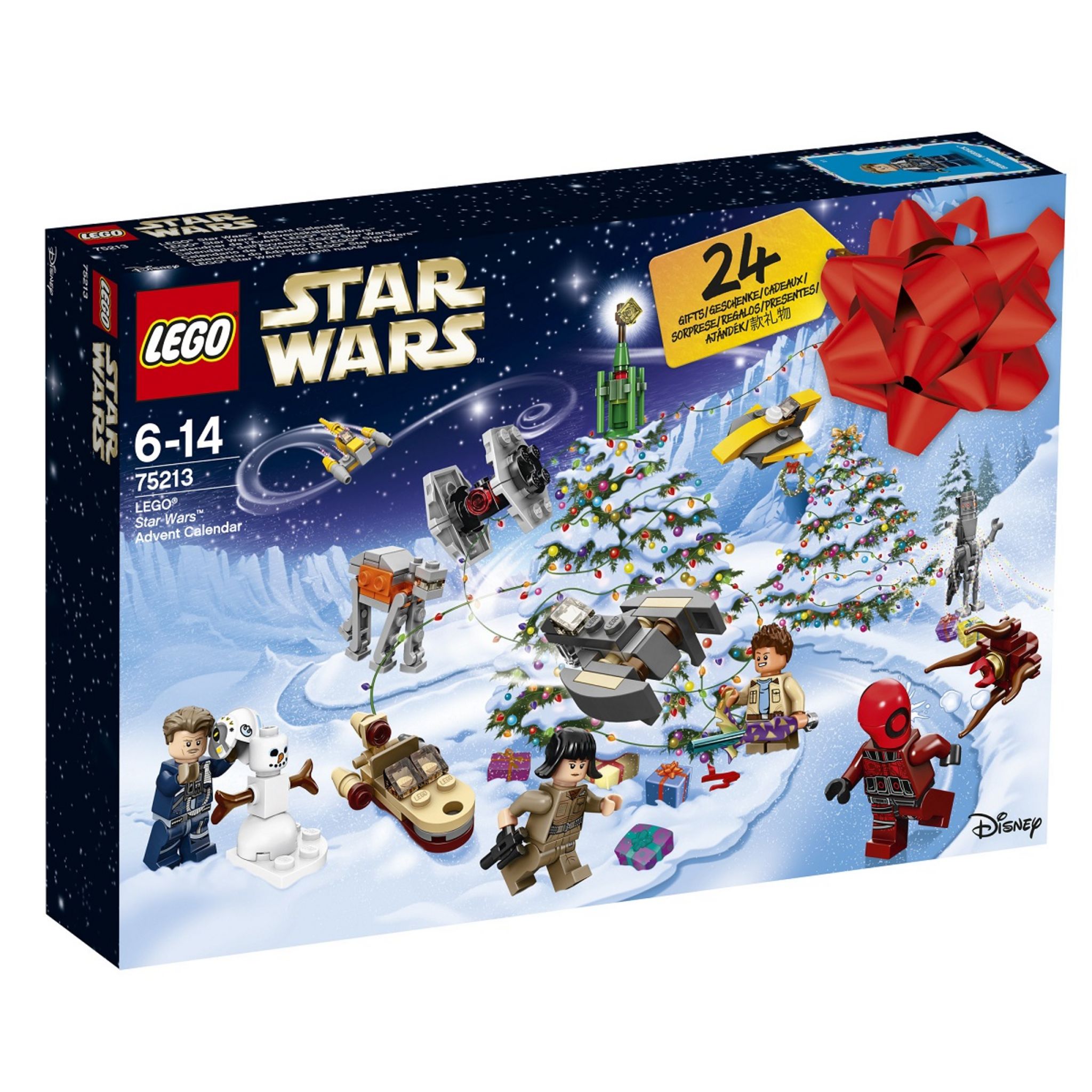 Calendrier de l'avent Lego Star Wars (via 9.6€ fidélité) - Auchan