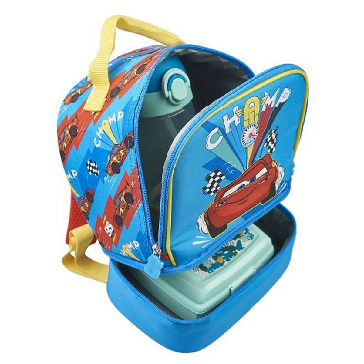 DISNEY Sac gouter isotherme bleu Cars pas cher Auchan