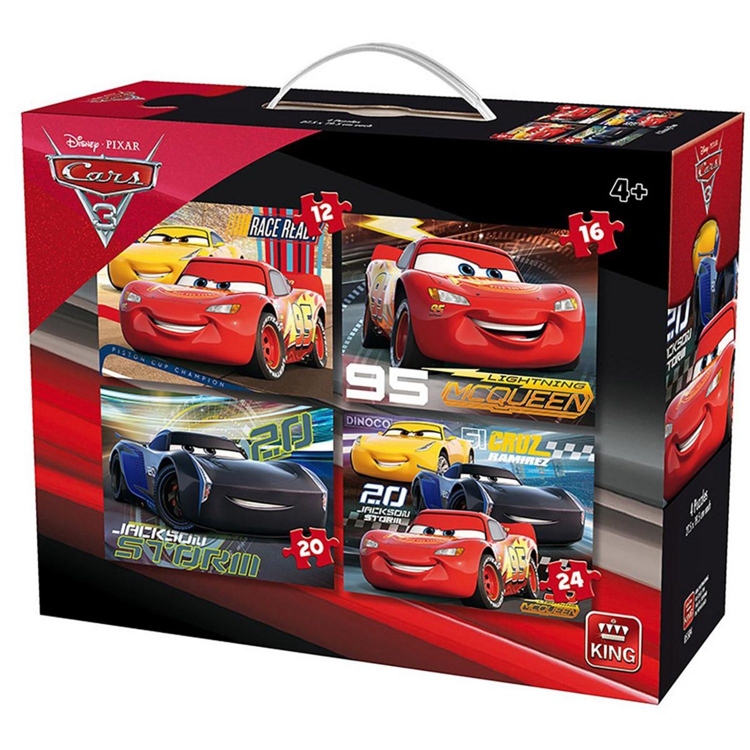 Puzzle Cars 30 pieces Cadre voiture pas cher 