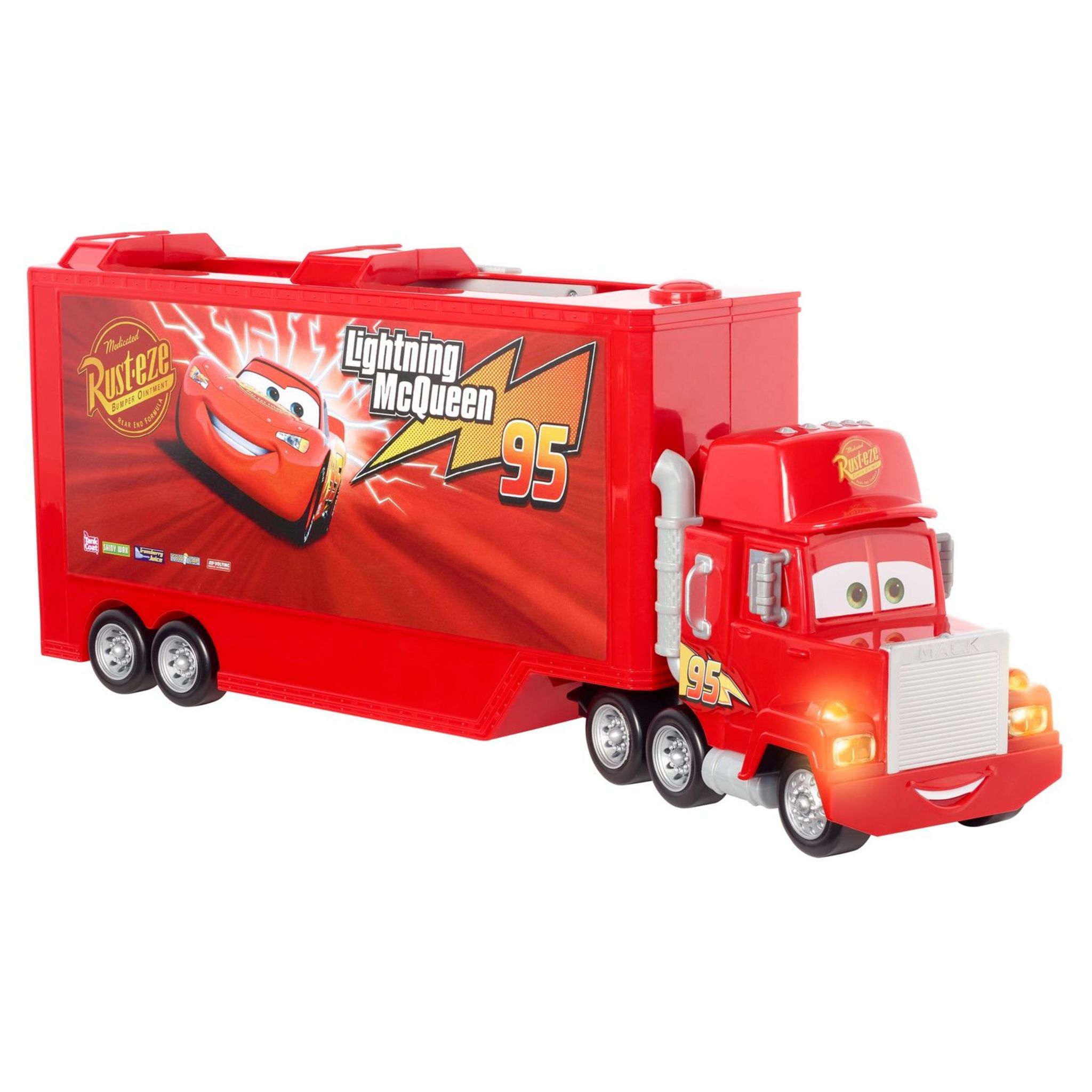 MATTEL Camion mack transporteur - Cars 3 pas cher 